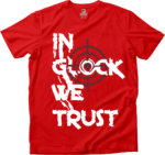 In Glock We Trust Graphic Tee - Image 4